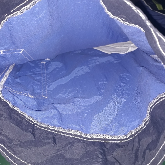 Greendog men's swimsuit blue neon size Large bathing suit trunks board shorts - Picture 10 of 12